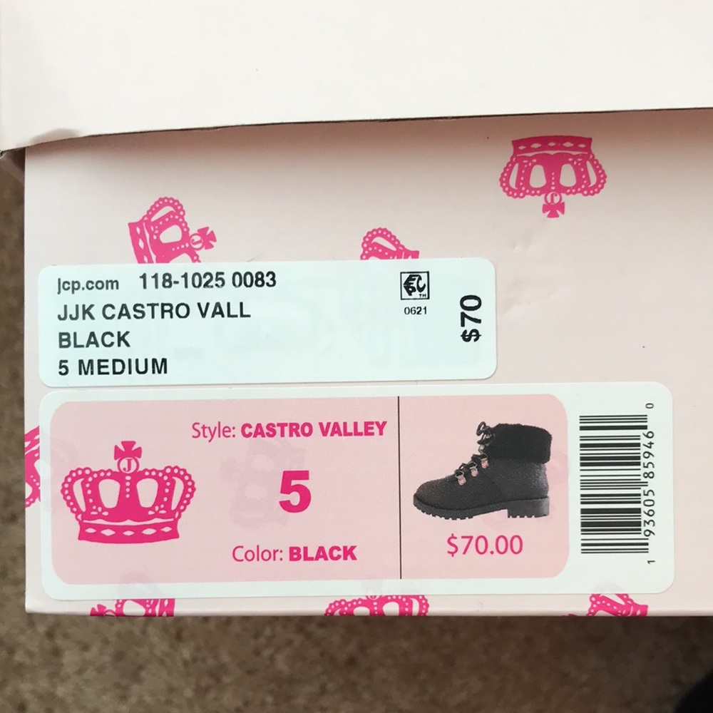 Juicy Couture Girls Shimmery Booties - Picture 7 of 8